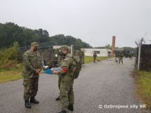 Velite brigdy bojovho zabezpeenia na inpekci odborno-taktickho cvienia jednotiek Prporu logistiky Hlohovec
